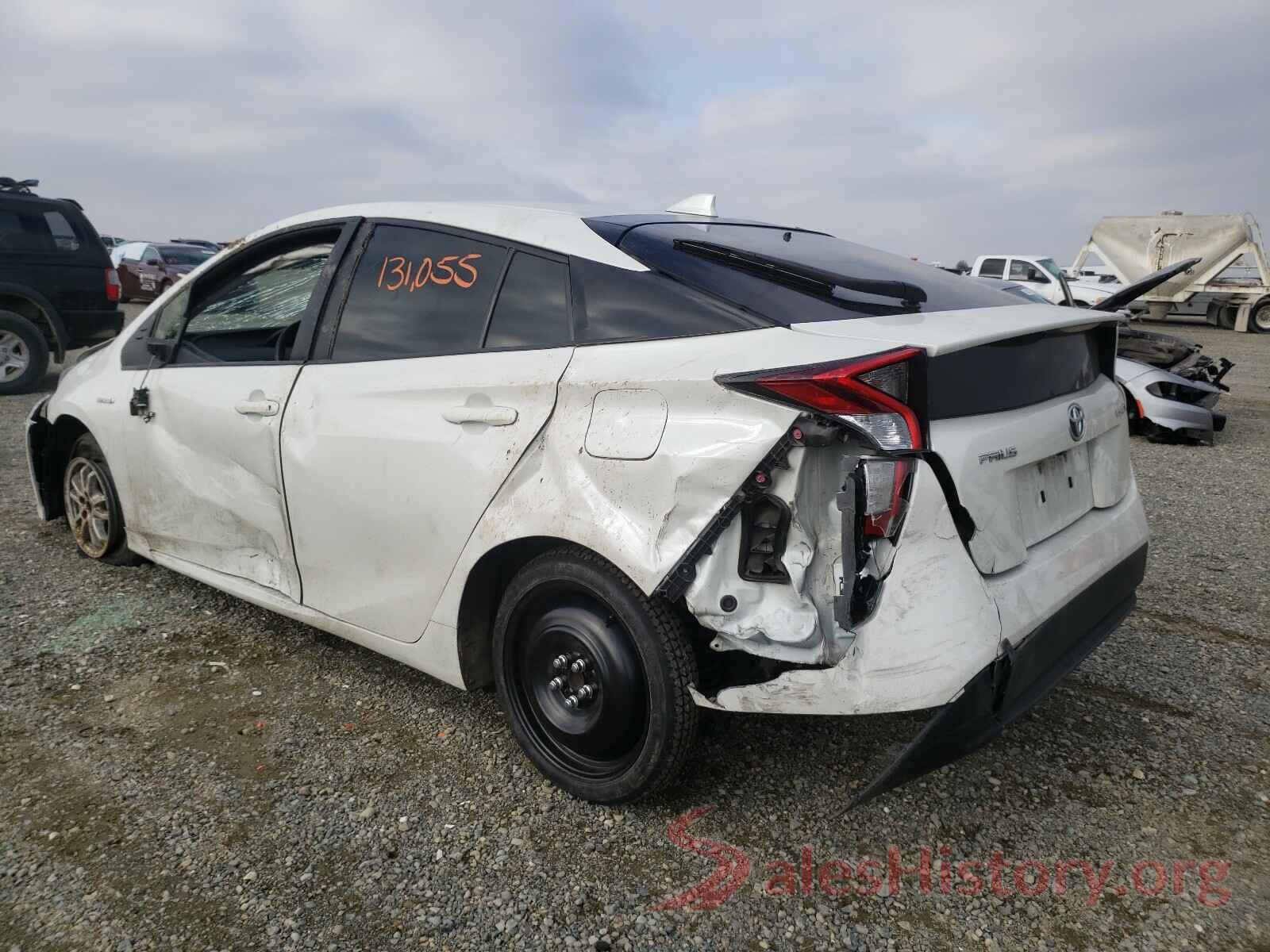 JTDKBRFU1H3039014 2017 TOYOTA PRIUS