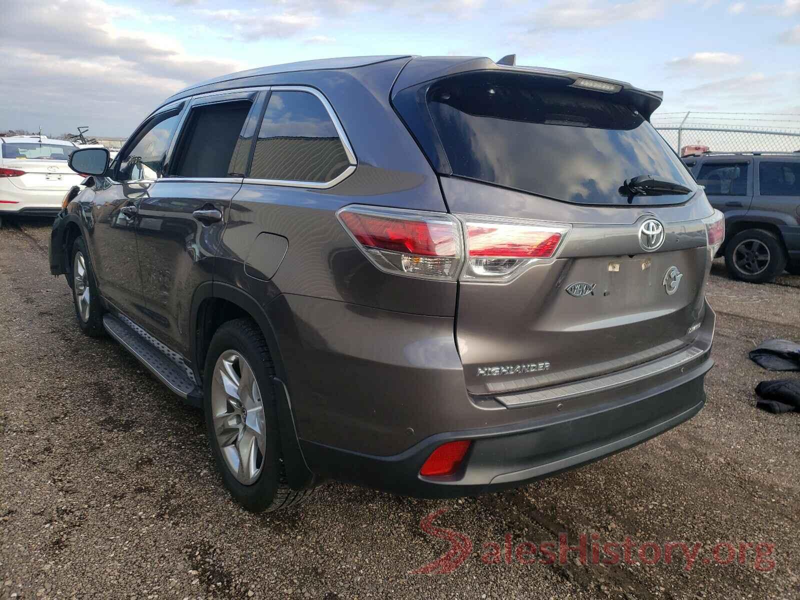 5TDYKRFH7GS138589 2016 TOYOTA HIGHLANDER