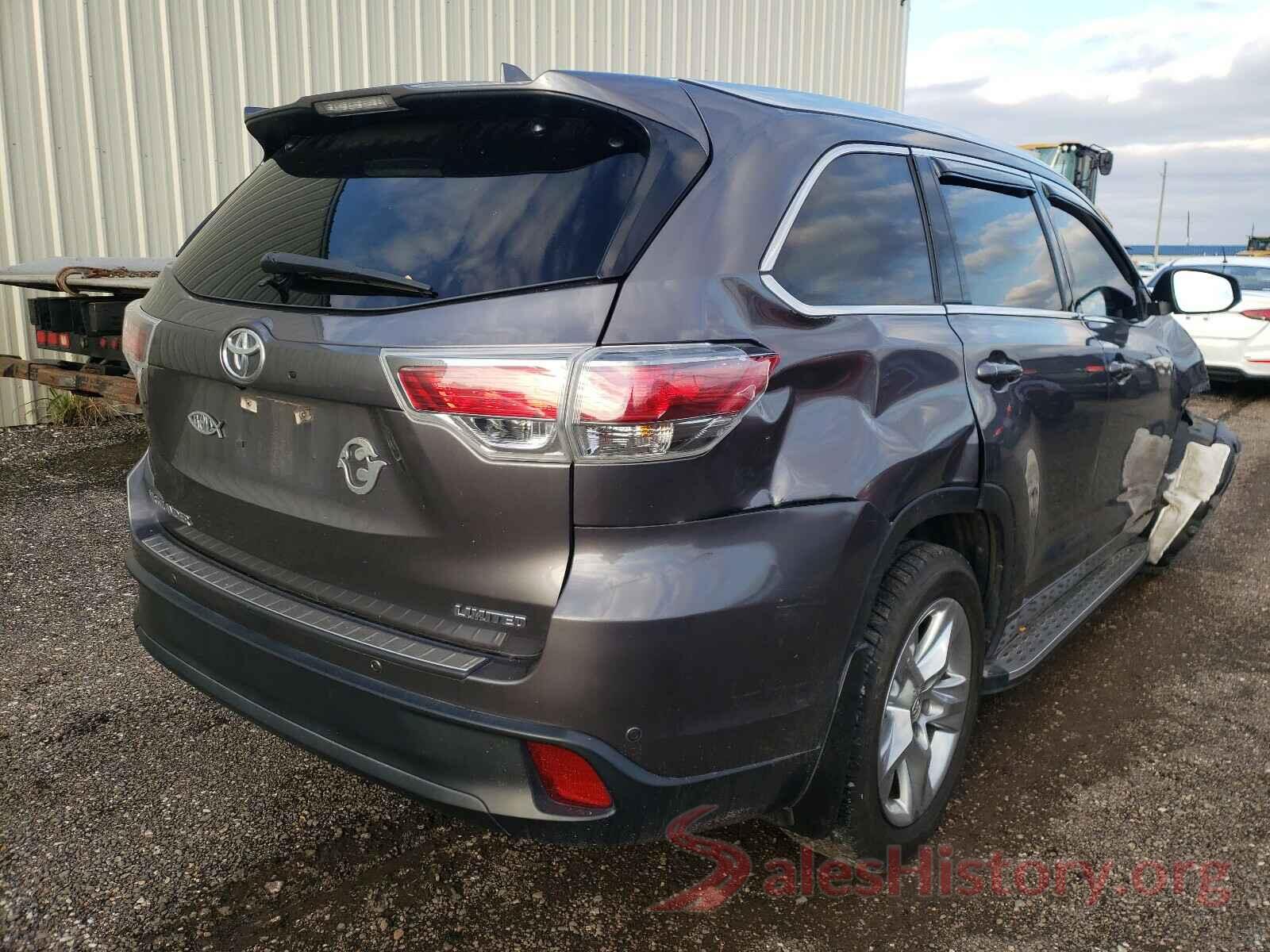 5TDYKRFH7GS138589 2016 TOYOTA HIGHLANDER