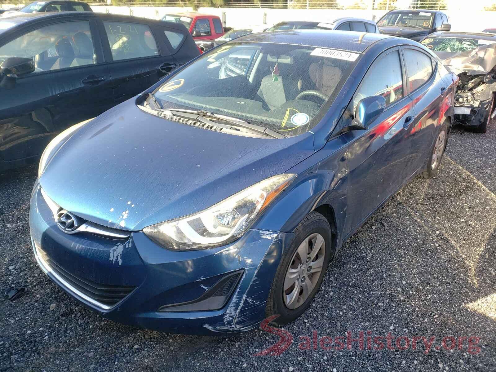 KMHDH4AE8GU567356 2016 HYUNDAI ELANTRA