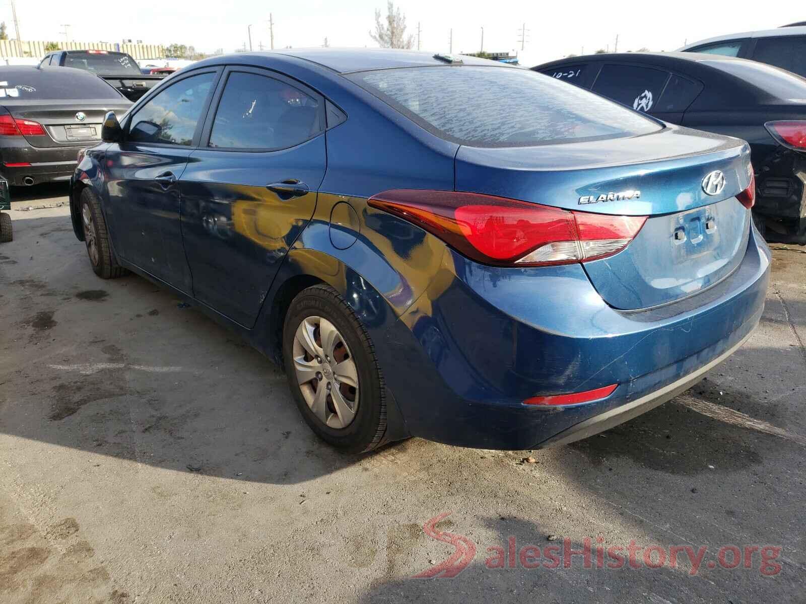 KMHDH4AE8GU567356 2016 HYUNDAI ELANTRA