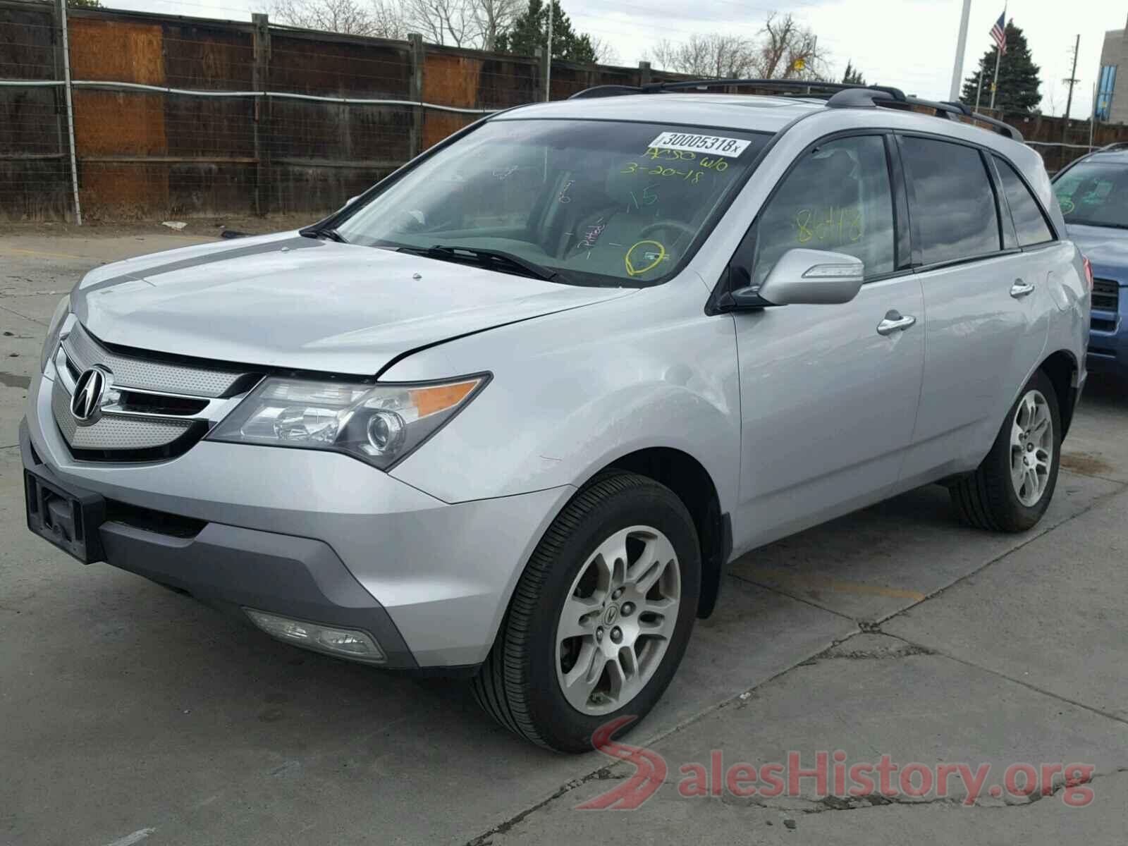 5XYPGDA36HG332220 2008 ACURA MDX