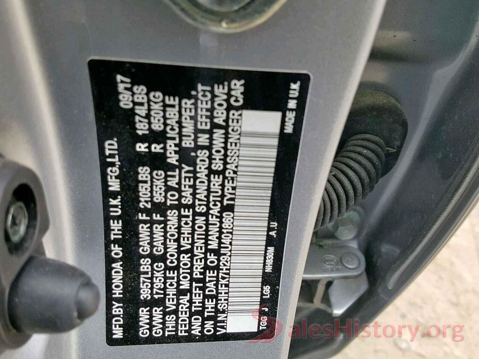 19XFC2F56GE214508 2018 HONDA CIVIC LX