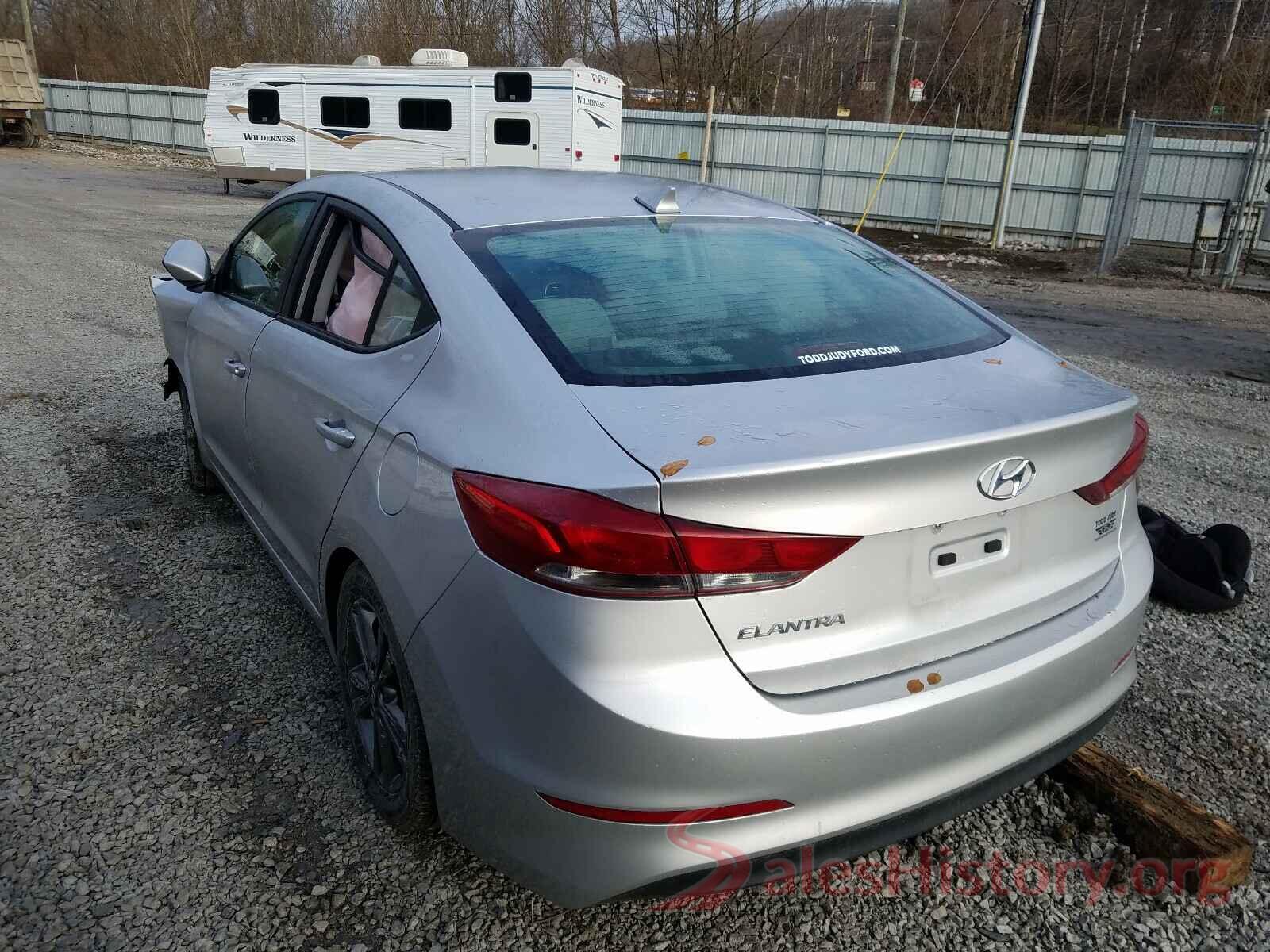 5NPD84LF7JH224131 2018 HYUNDAI ELANTRA