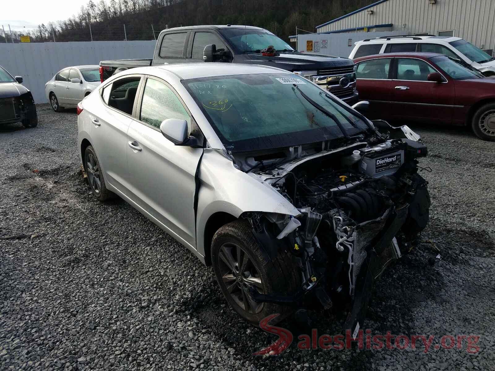 5NPD84LF7JH224131 2018 HYUNDAI ELANTRA