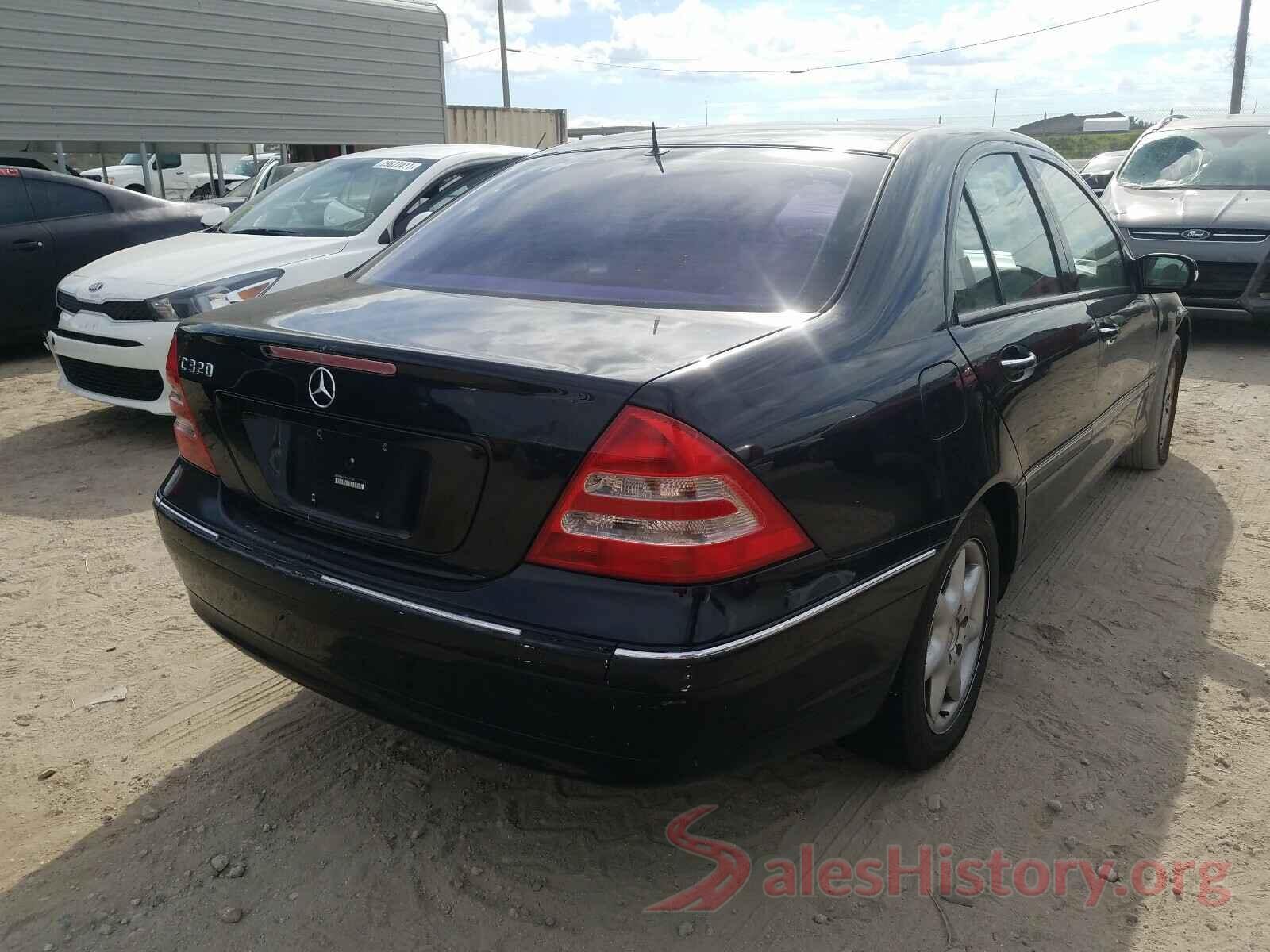 4S4BSBCC6G3354260 2001 MERCEDES-BENZ C CLASS