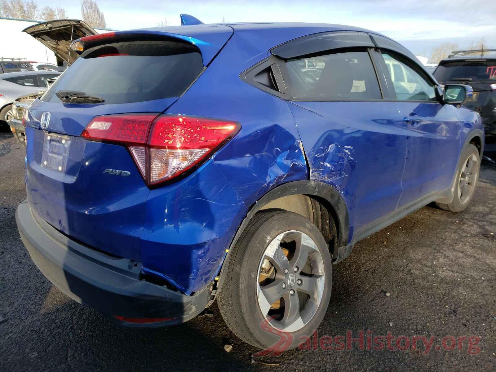 3CZRU6H52JM701422 2018 HONDA HR-V