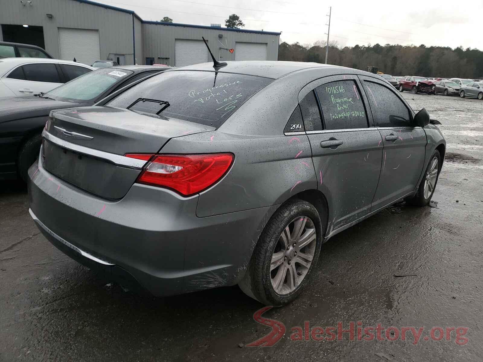 3N1AB7AP9KY387808 2013 CHRYSLER 200