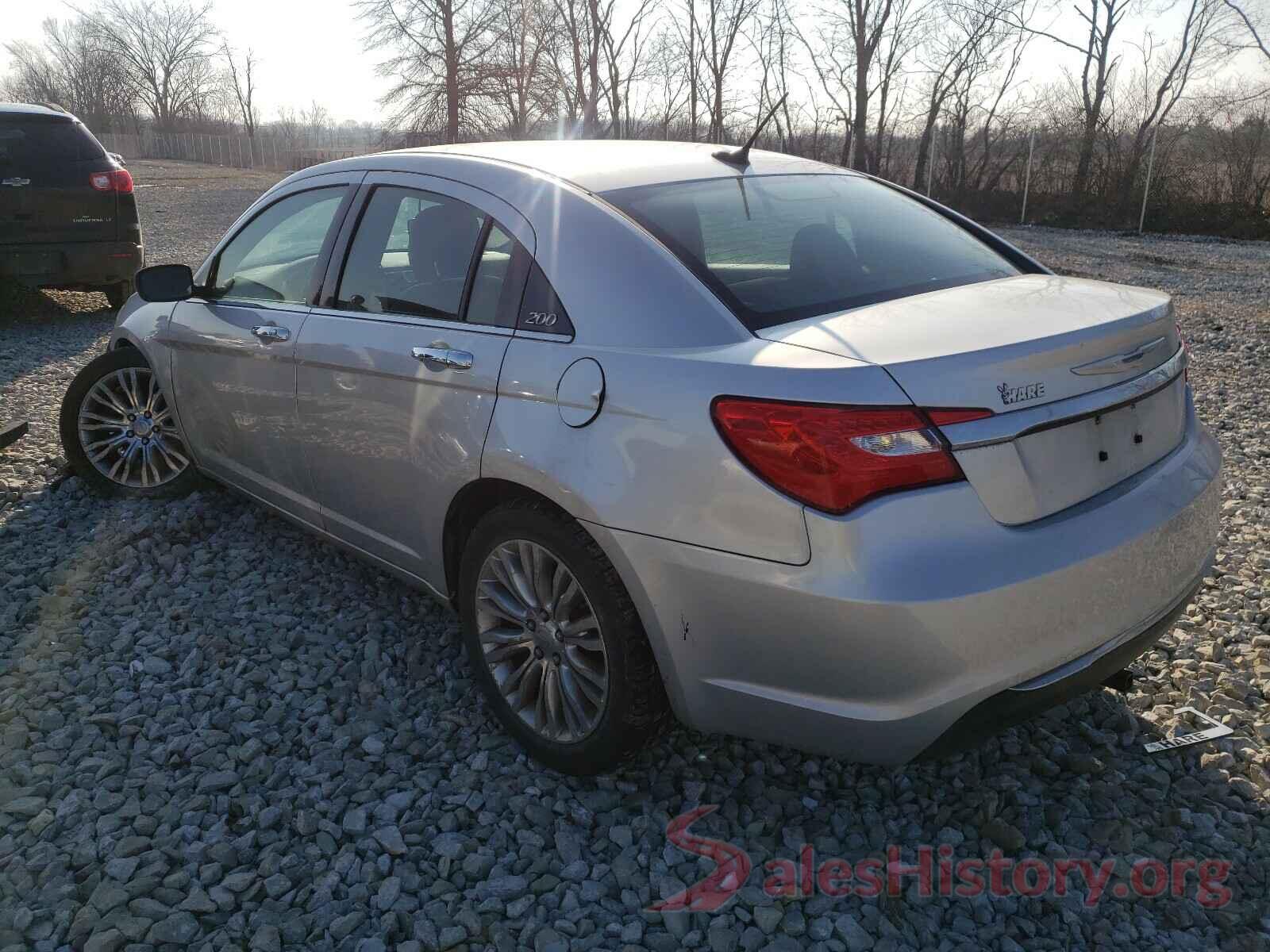 1FTER4EH1KLA61439 2012 CHRYSLER 200