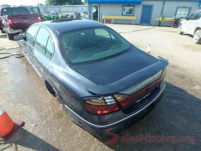 2T3RFREV4JW782959 2001 PONTIAC BONNEVILLE