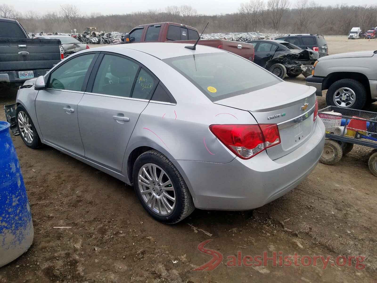 JM3KFACMXK0673450 2012 CHEVROLET CRUZE