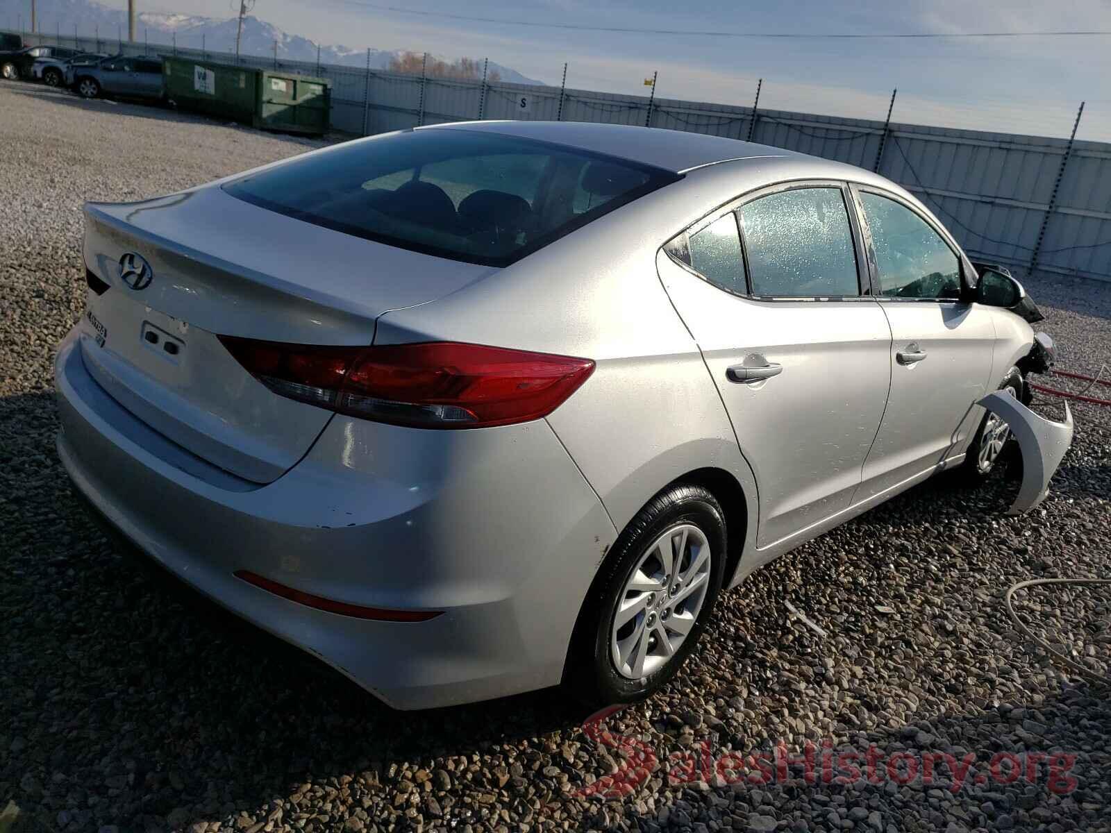 5NPD74LF7JH274207 2018 HYUNDAI ELANTRA