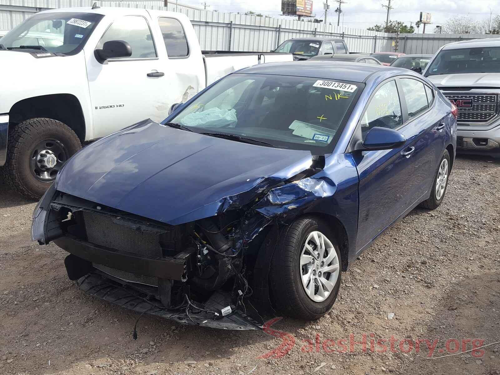 5NPD74LFXLH599565 2020 HYUNDAI ELANTRA