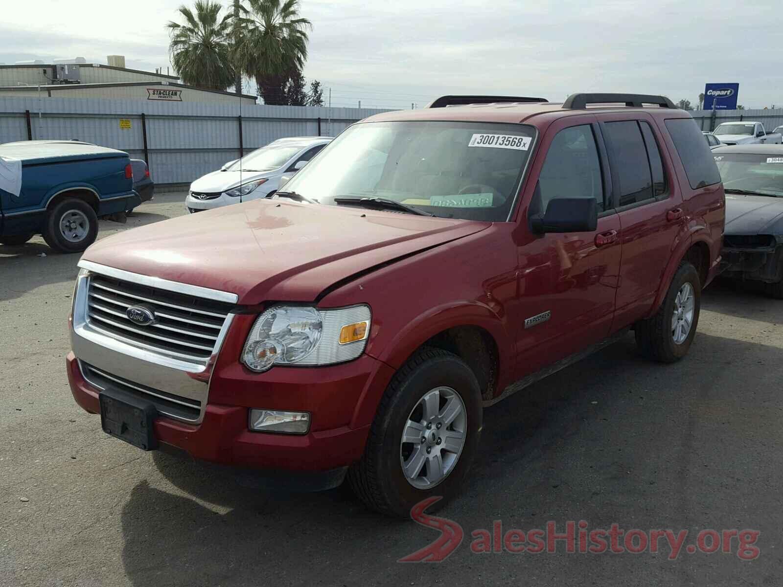 2T3WFREV3HW389905 2008 FORD EXPLORER