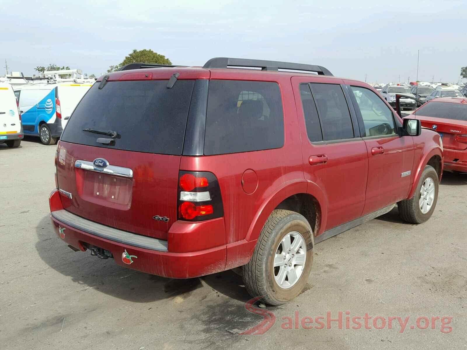 2T3WFREV3HW389905 2008 FORD EXPLORER