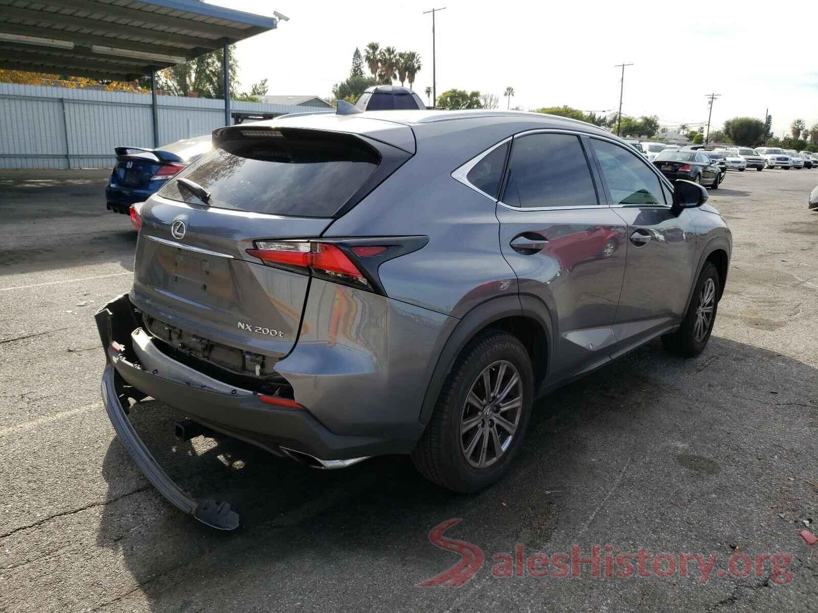 JTJYARBZ9G2036121 2016 LEXUS NX