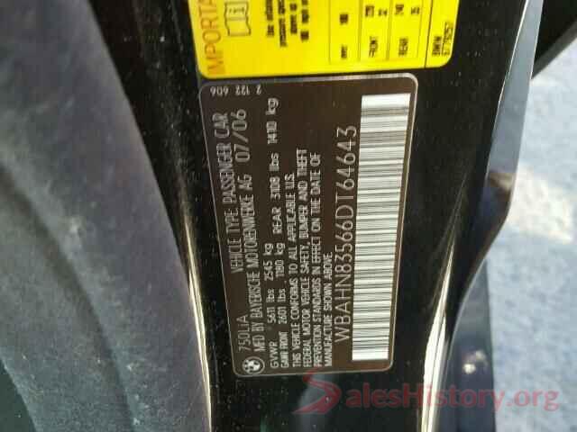 NM0GS9F77G1282771 2006 BMW 7 SERIES