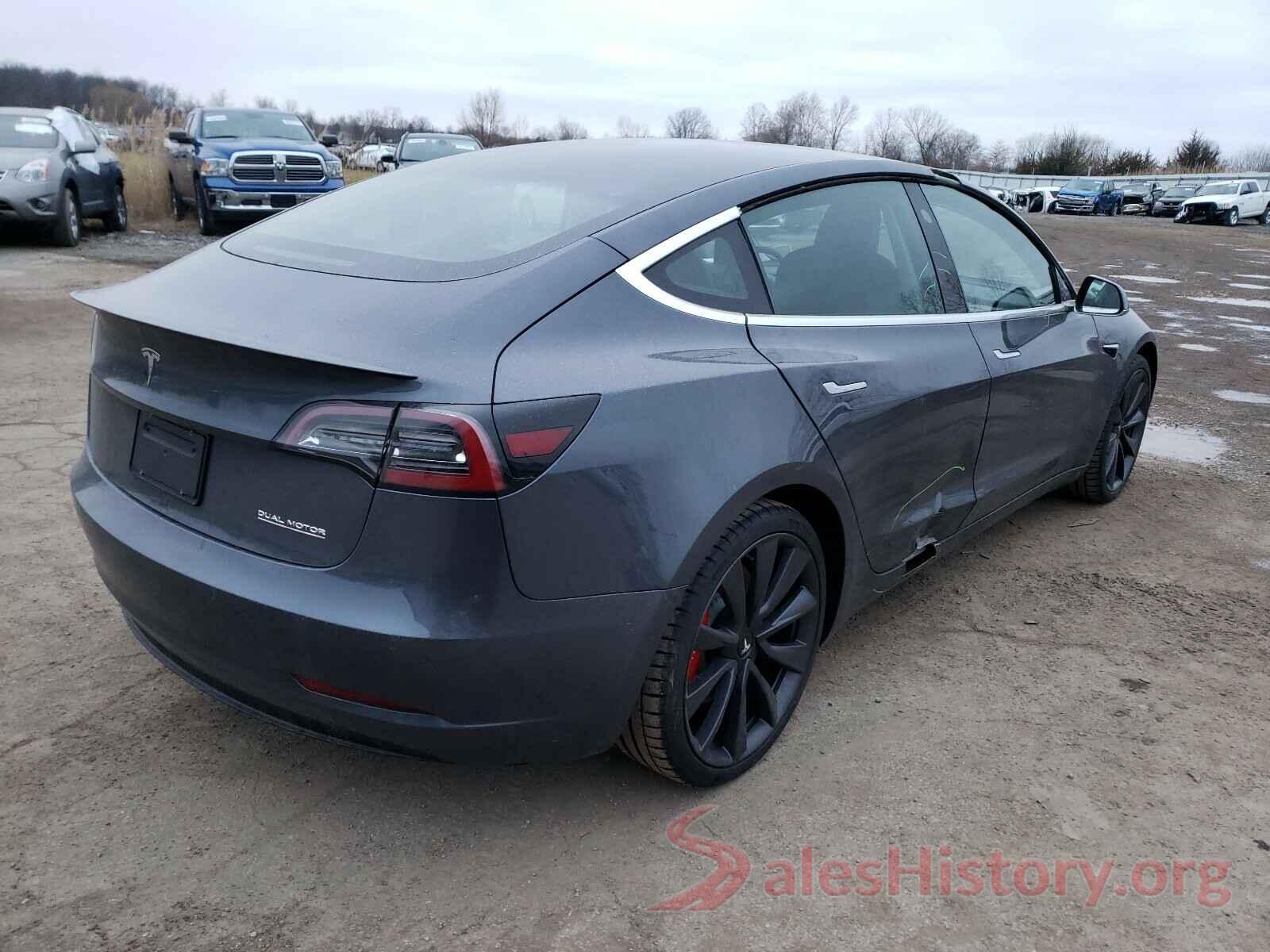 5YJ3E1EC1LF784475 2020 TESLA MODEL 3