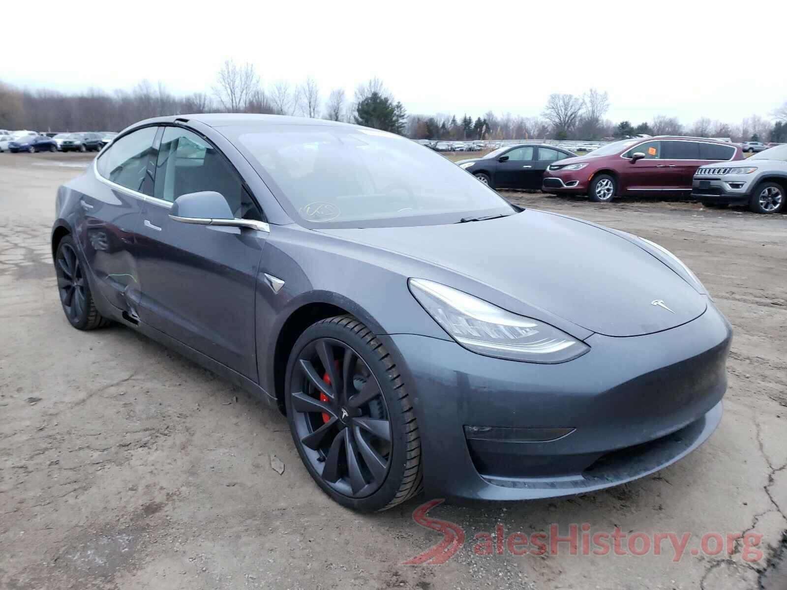 5YJ3E1EC1LF784475 2020 TESLA MODEL 3