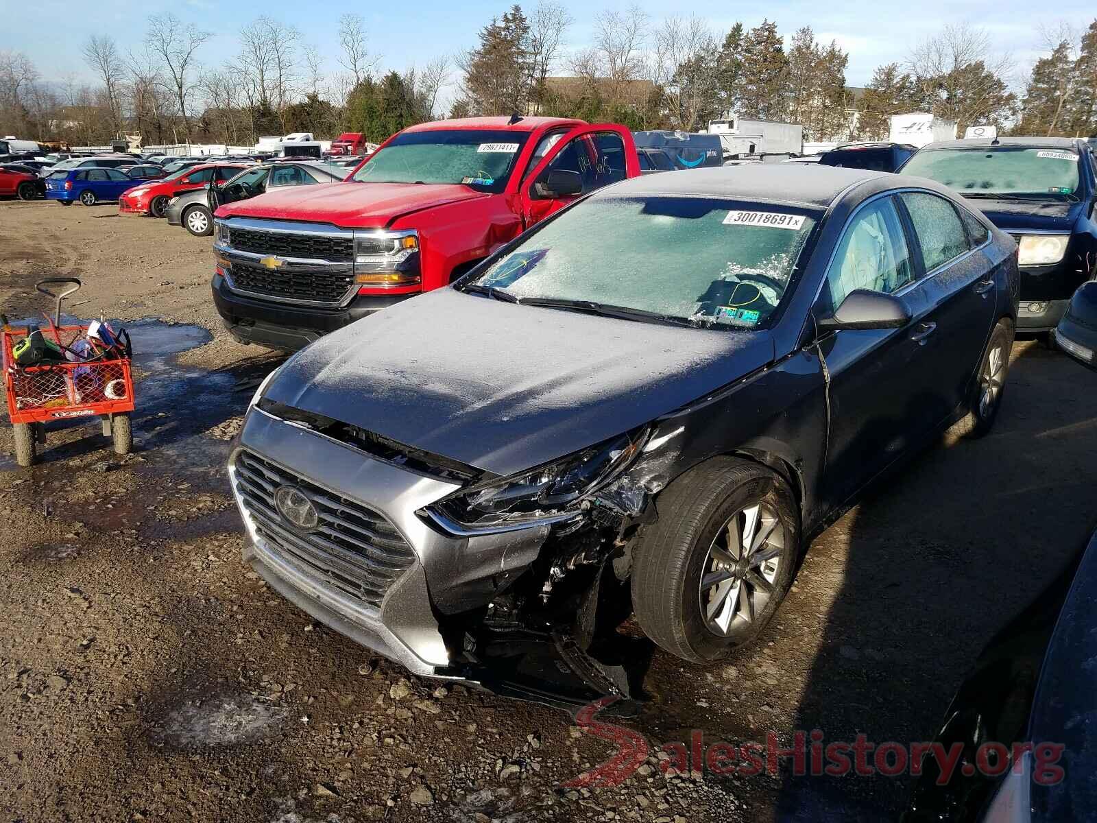 5NPE24AFXKH750439 2019 HYUNDAI SONATA