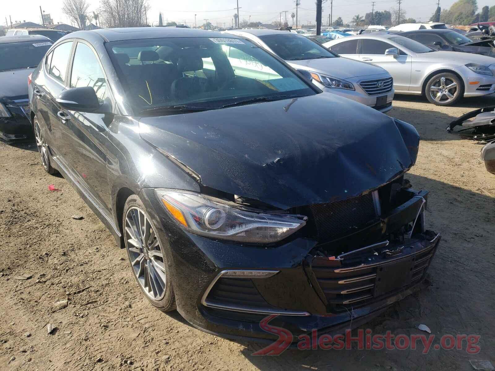 KMHD04LB1JU721729 2018 HYUNDAI ELANTRA