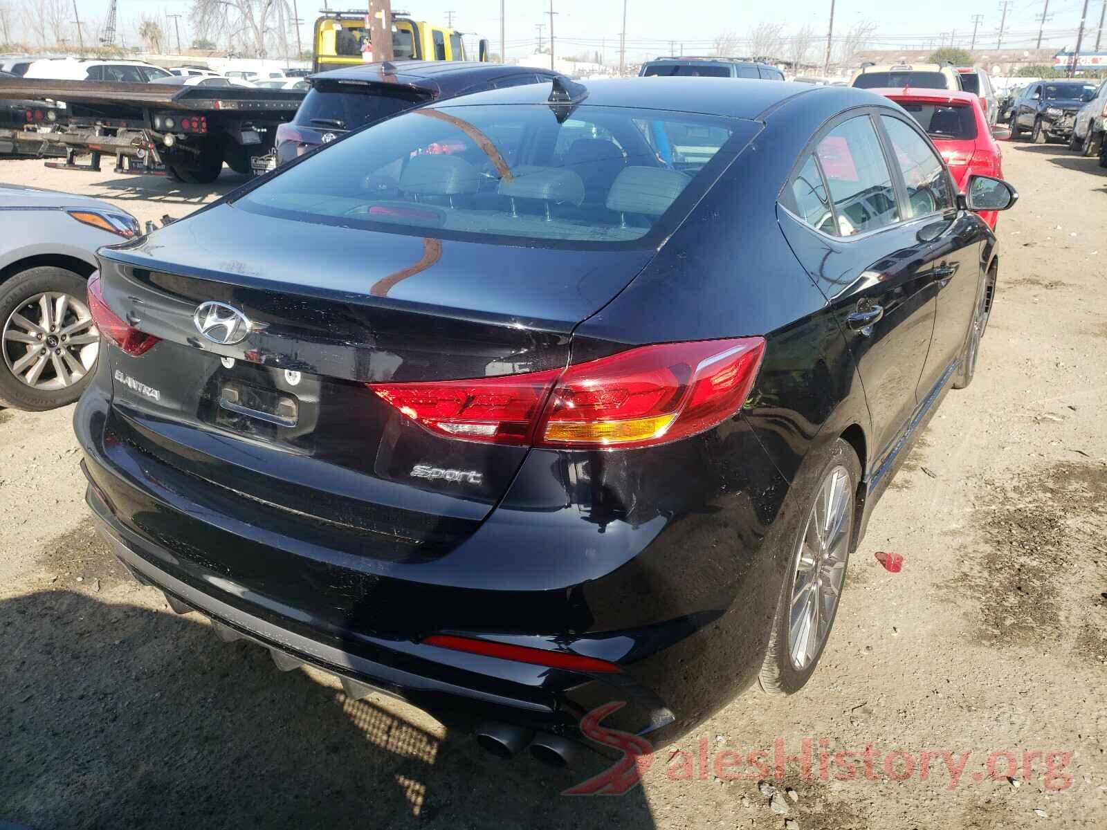 KMHD04LB1JU721729 2018 HYUNDAI ELANTRA