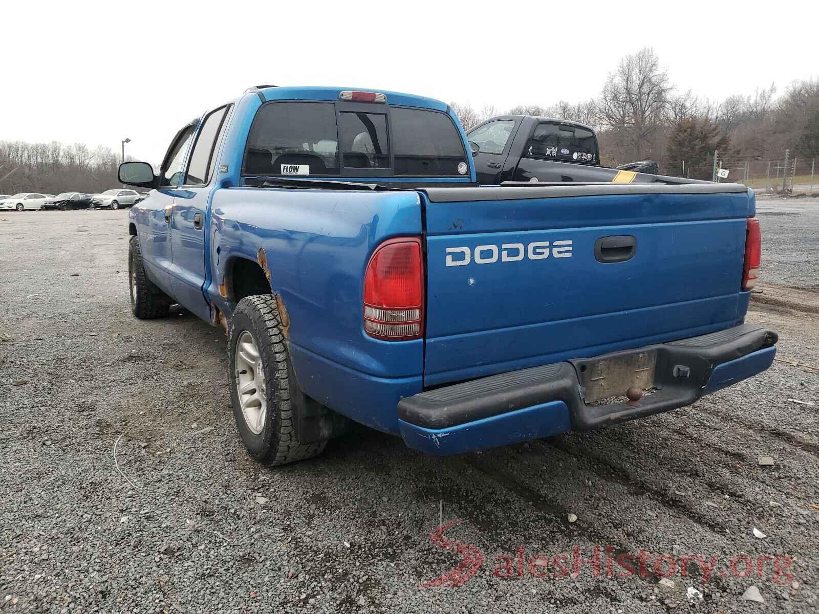 58ABK1GG9JU098293 2001 DODGE DAKOTA