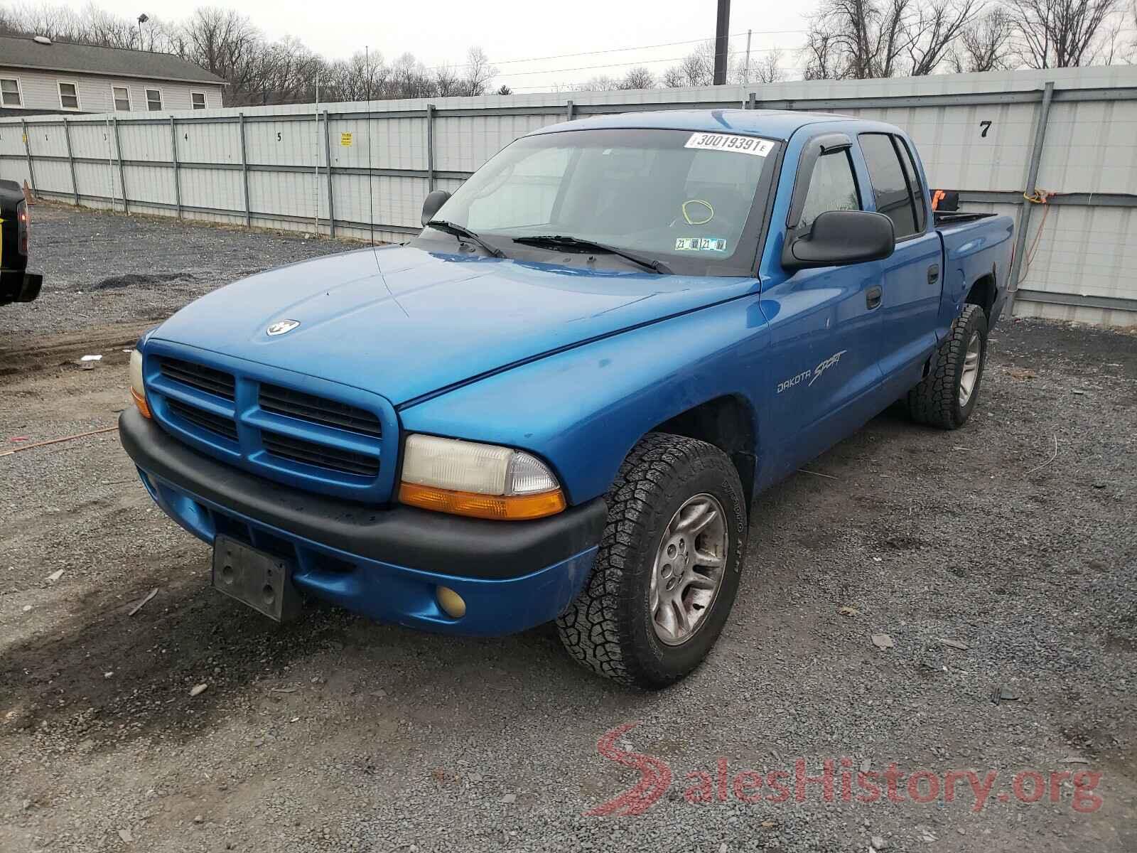 58ABK1GG9JU098293 2001 DODGE DAKOTA