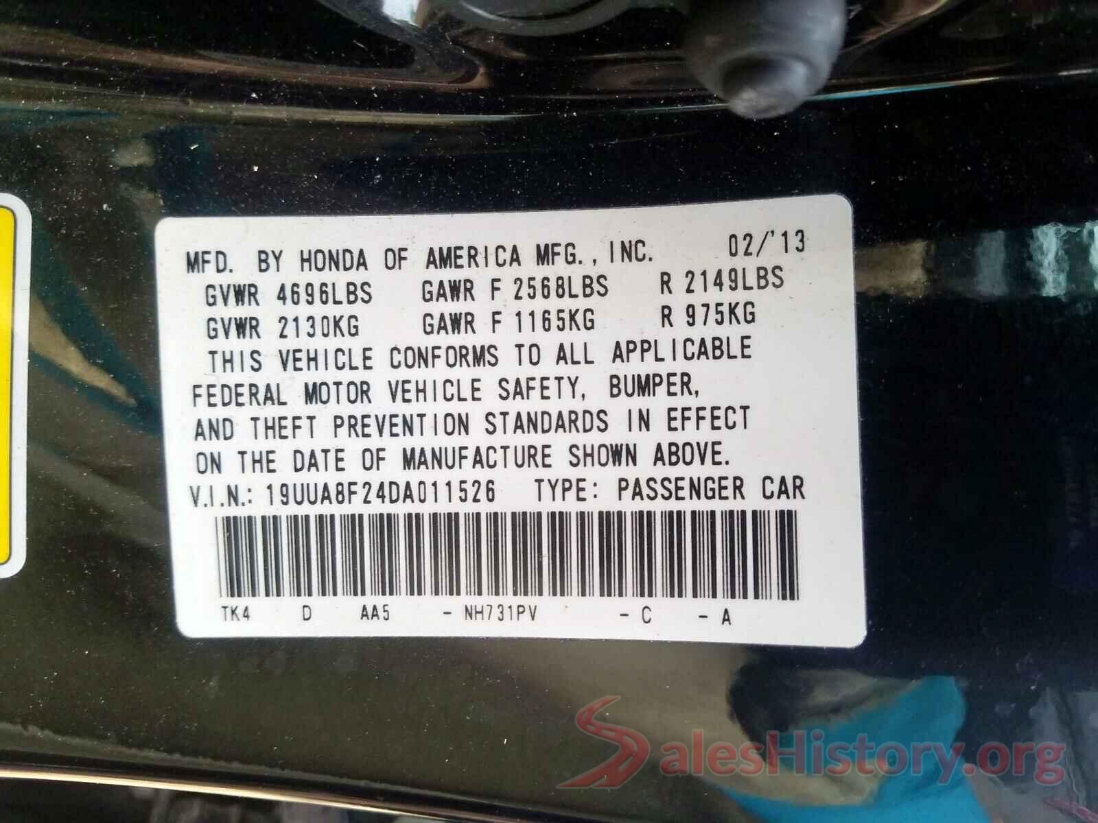 ZAM57RSS5H1216948 2013 ACURA TL