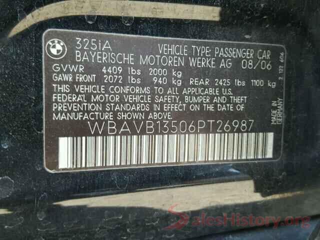 WDDSJ4EB5JN526822 2006 BMW 3 SERIES