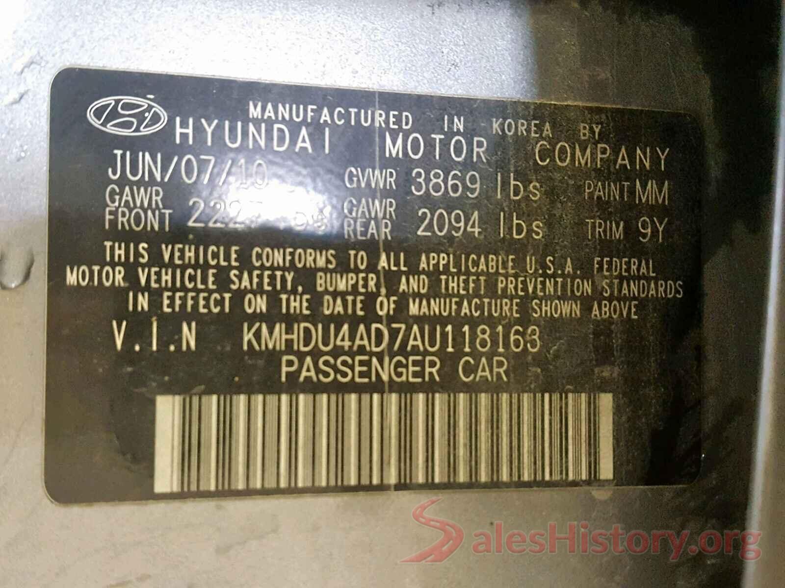 KMHD84LF5KU744377 2010 HYUNDAI ELANTRA