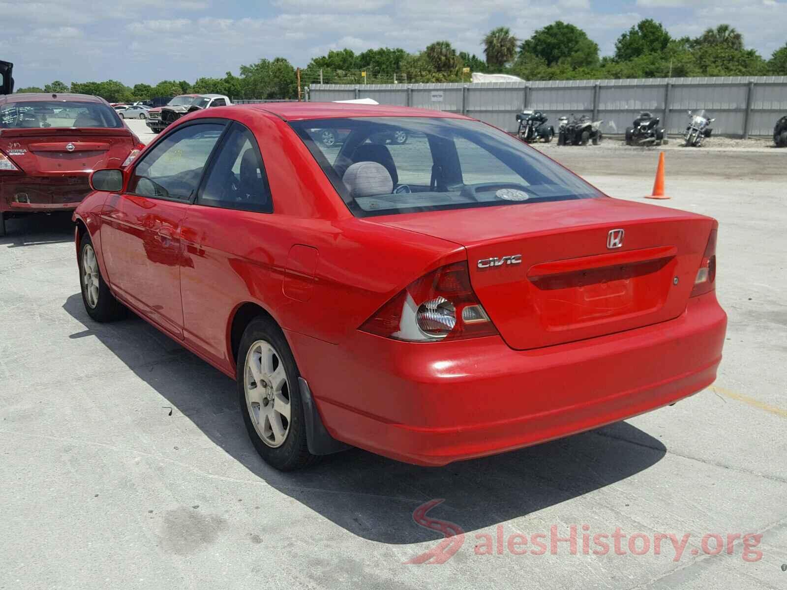 JTMK1RFV8LD059582 2003 HONDA CIVIC