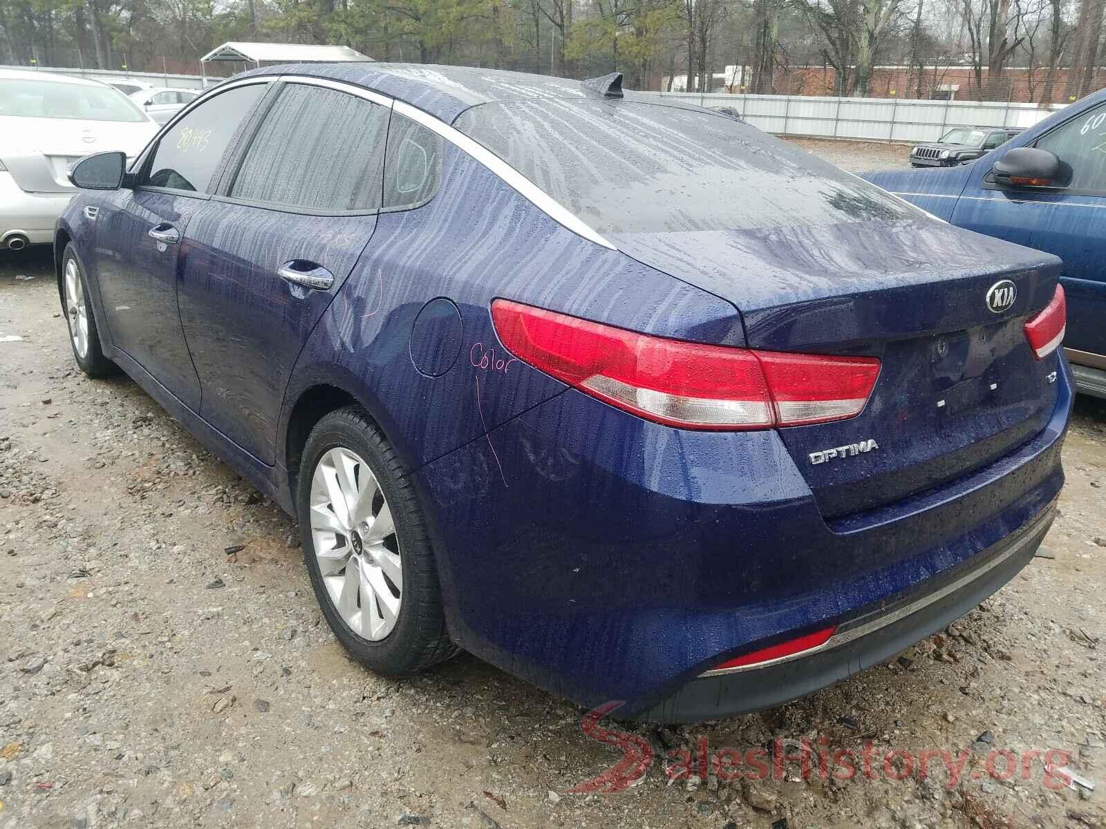 5XXGU4L30GG013503 2016 KIA OPTIMA