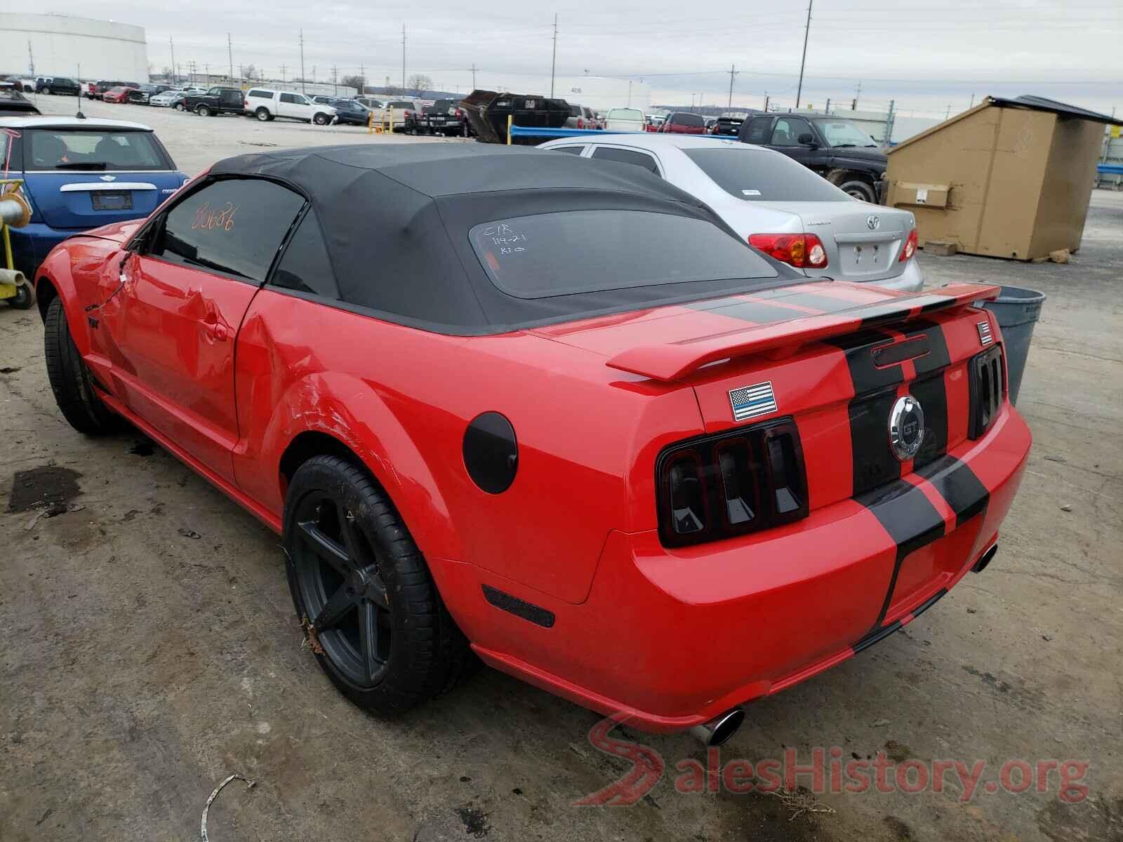 1FBZX2ZM2JKB15021 2005 FORD MUSTANG