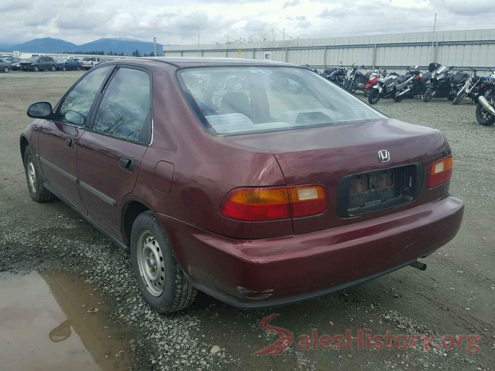 3CZRU5H3XKG707168 1992 HONDA CIVIC