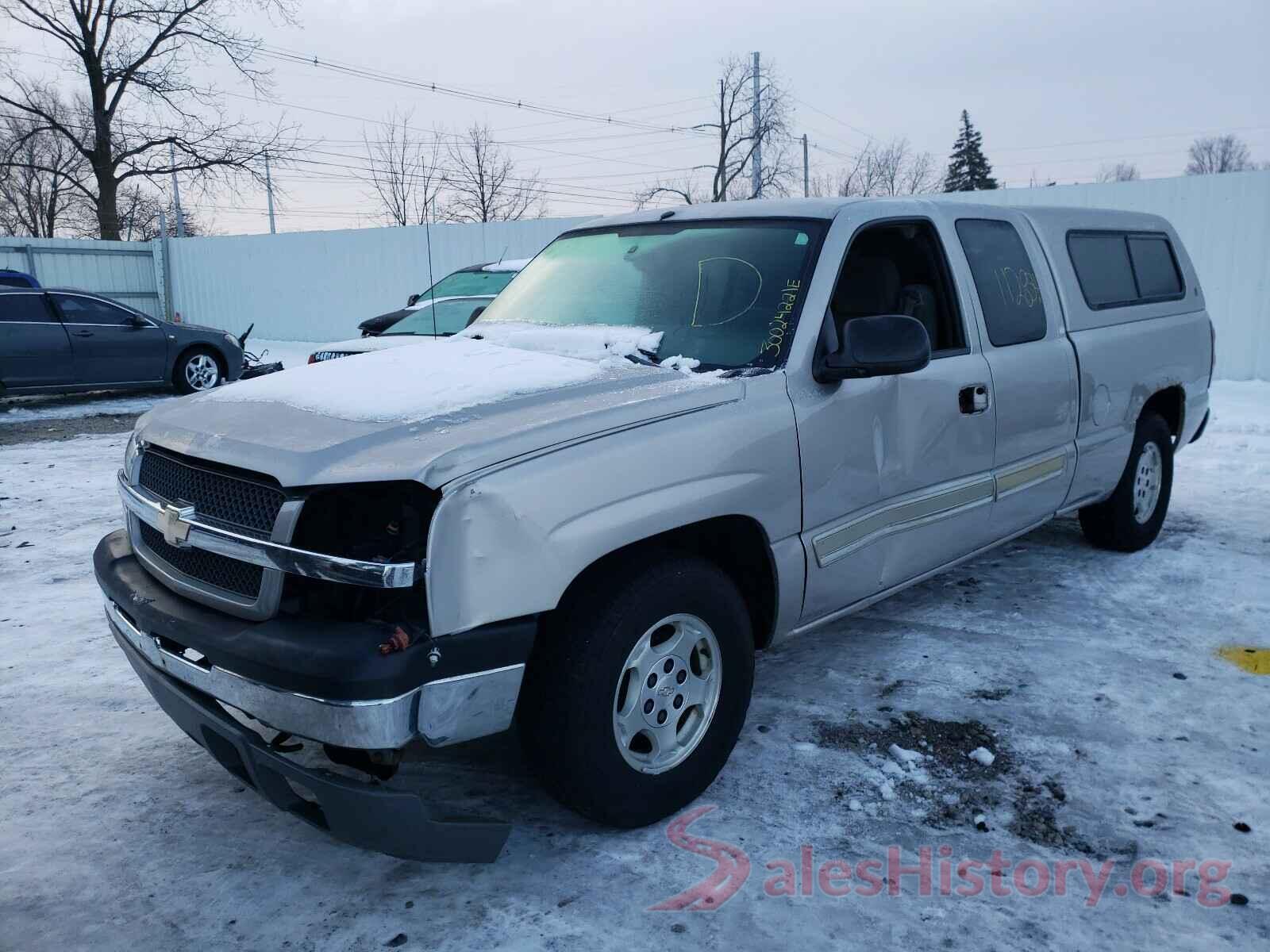 1C4HJXFN6KW593827 2004 CHEVROLET SILVERADO