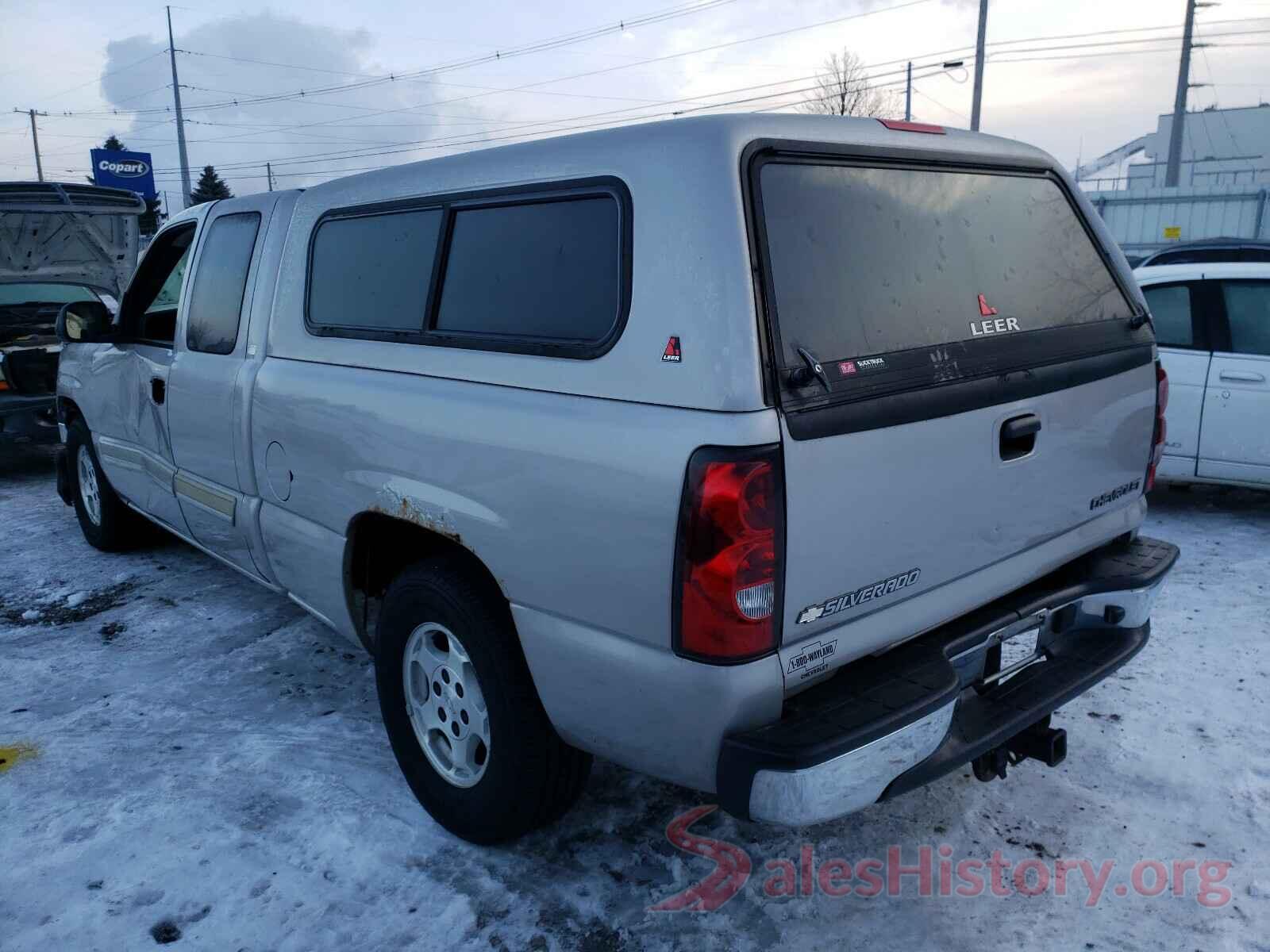 1C4HJXFN6KW593827 2004 CHEVROLET SILVERADO