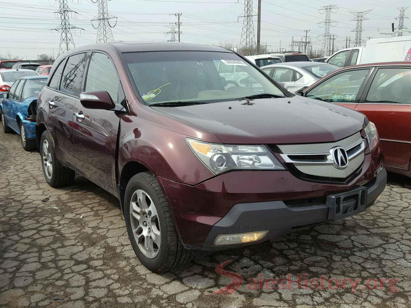 3N1CE2CPXGL371024 2007 ACURA MDX