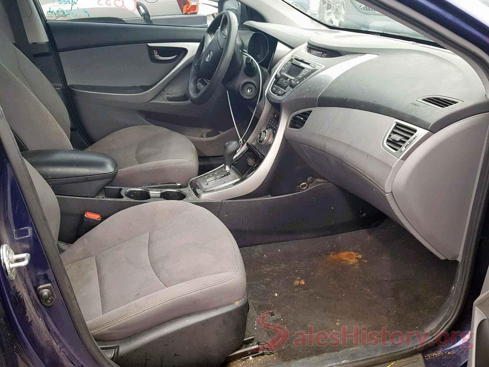 3VWH17AU0HM516195 2013 HYUNDAI ELANTRA