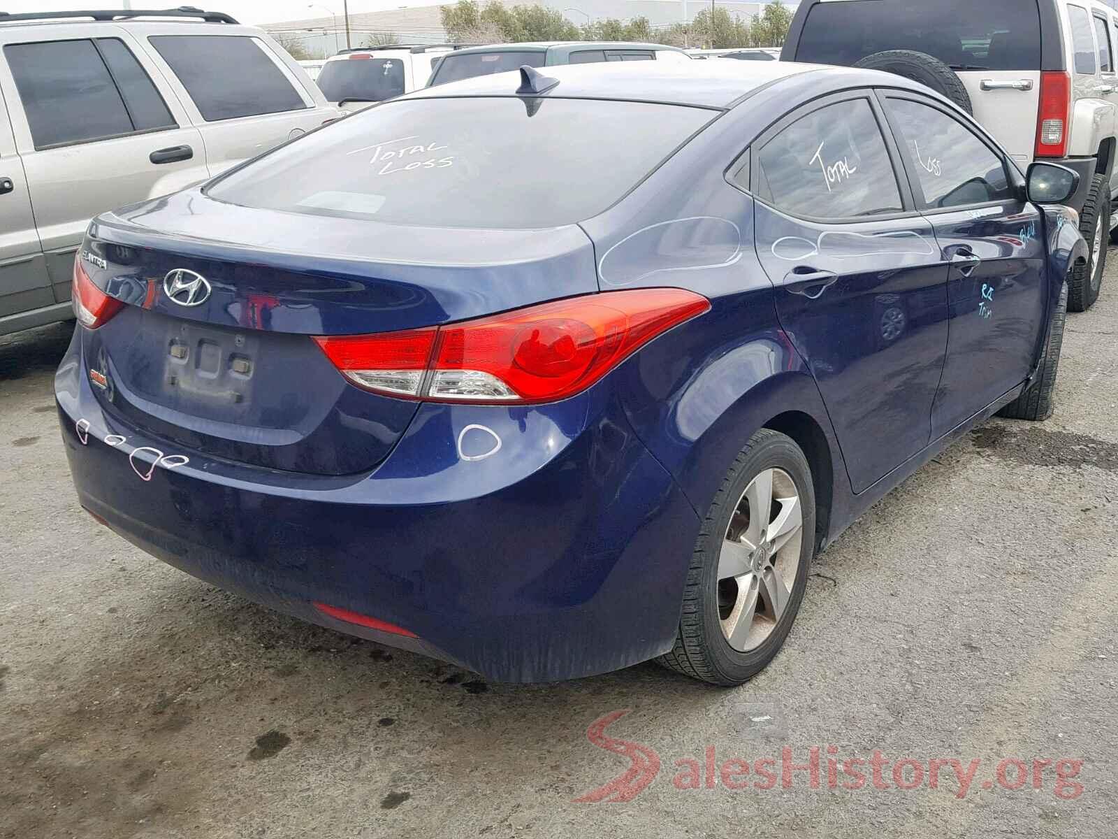 3VWH17AU0HM516195 2013 HYUNDAI ELANTRA