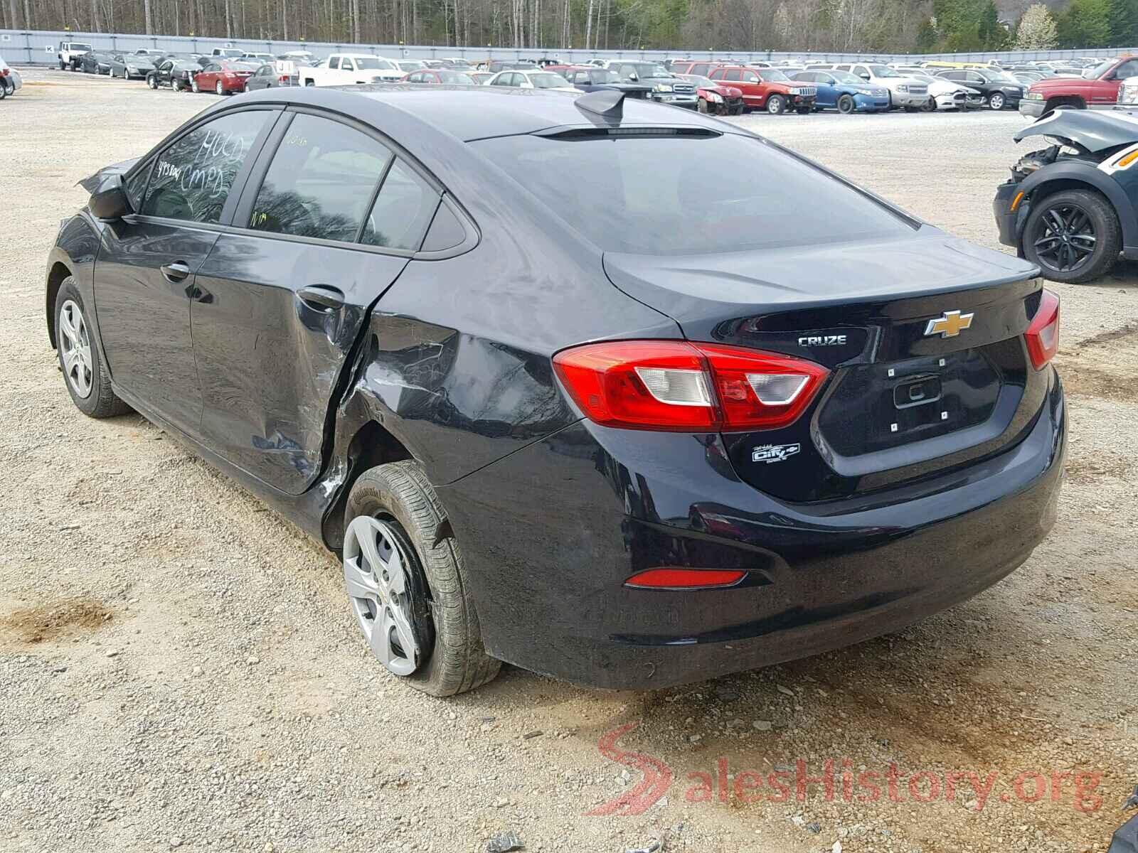 2T3C1RFV4MC122770 2018 CHEVROLET CRUZE