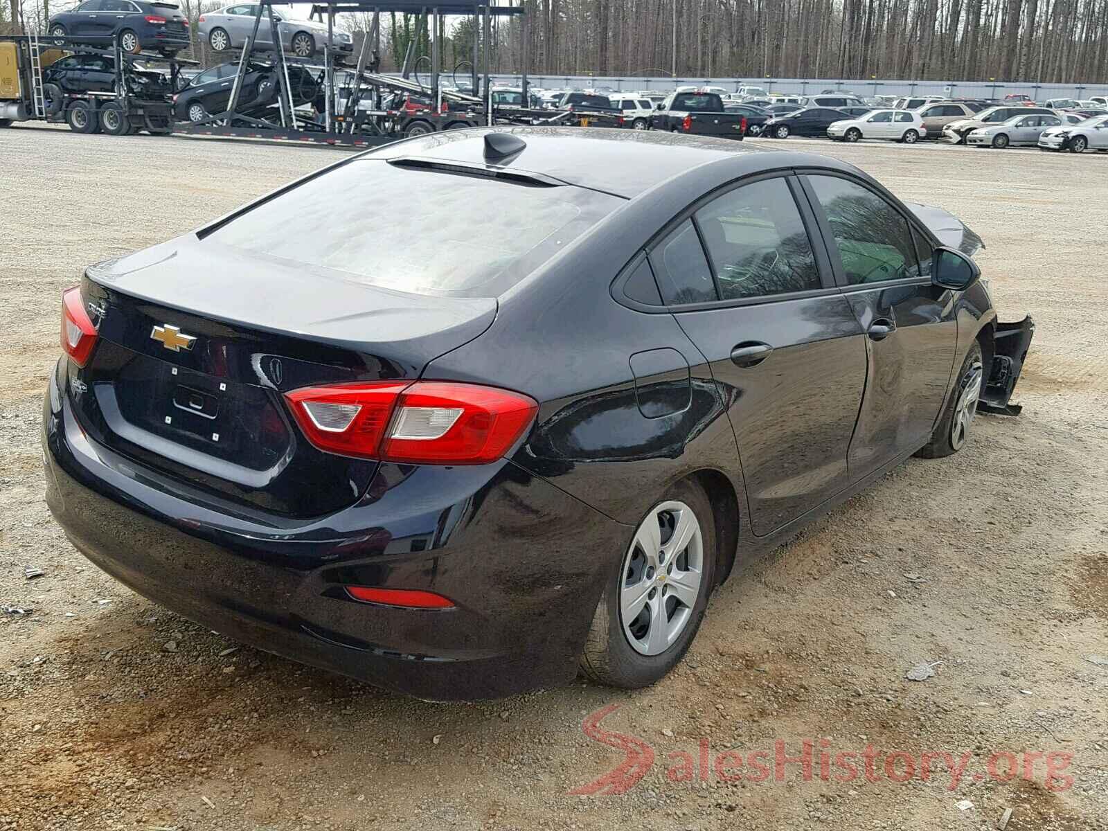 2T3C1RFV4MC122770 2018 CHEVROLET CRUZE