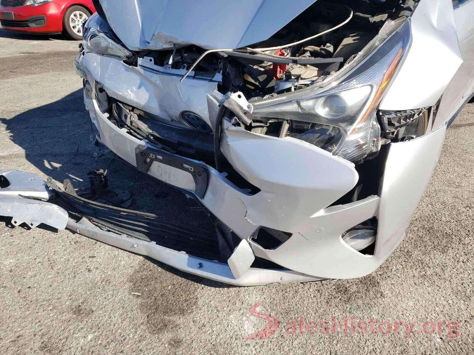 JTDKARFU3J3549289 2018 TOYOTA PRIUS