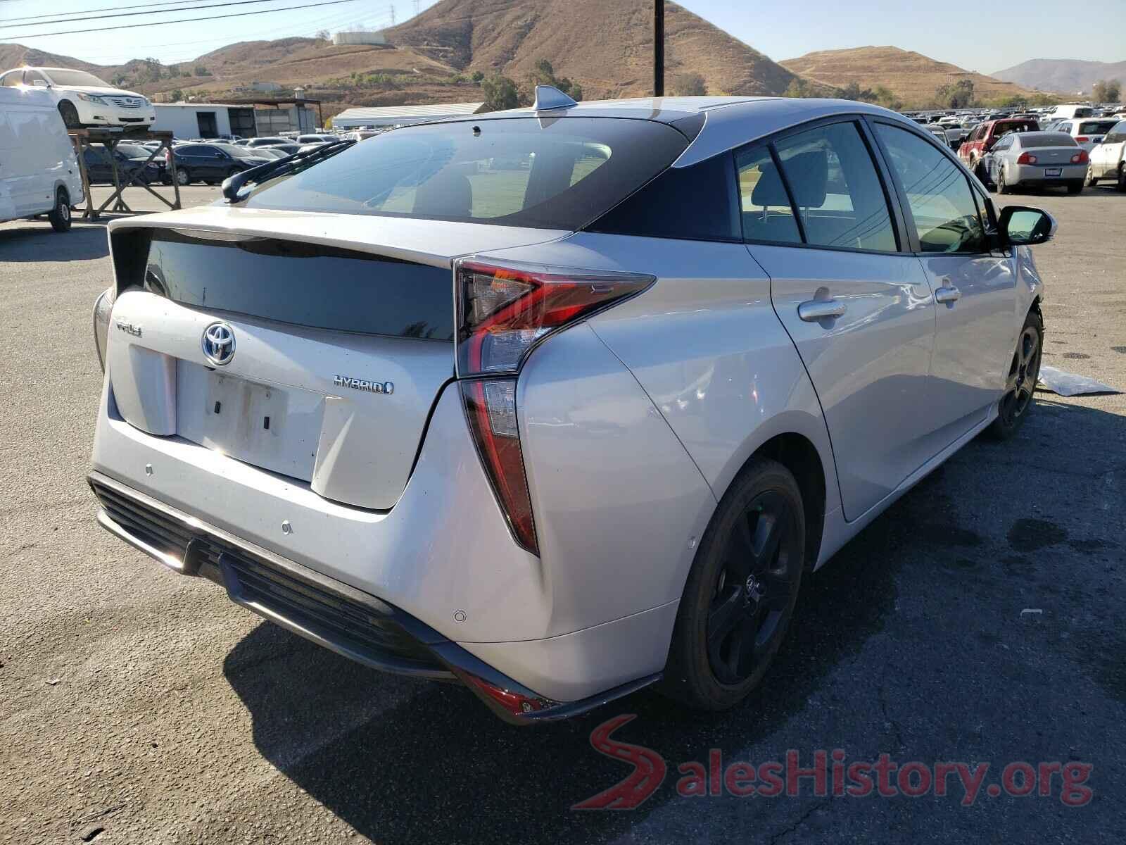 JTDKARFU3J3549289 2018 TOYOTA PRIUS