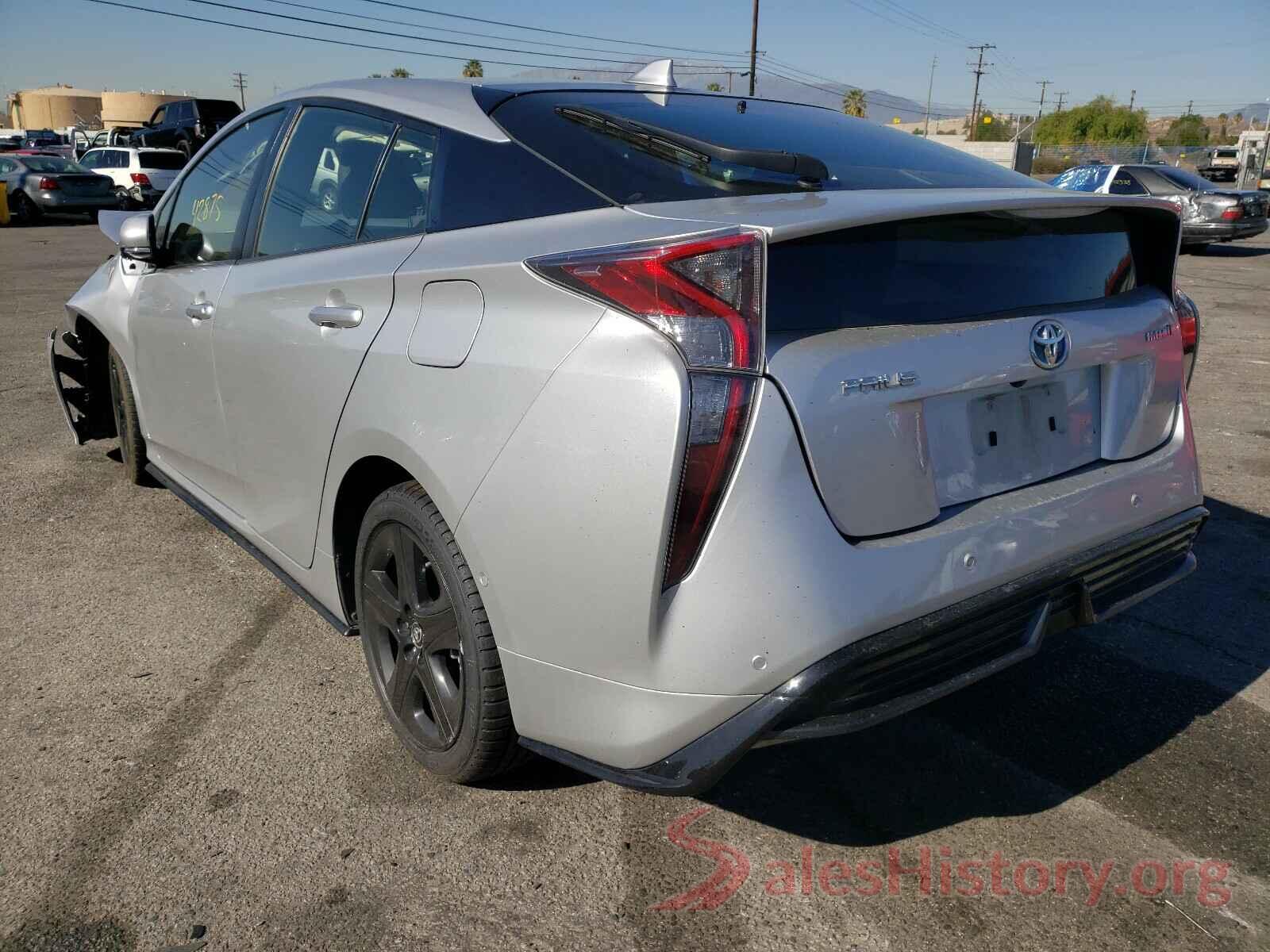 JTDKARFU3J3549289 2018 TOYOTA PRIUS