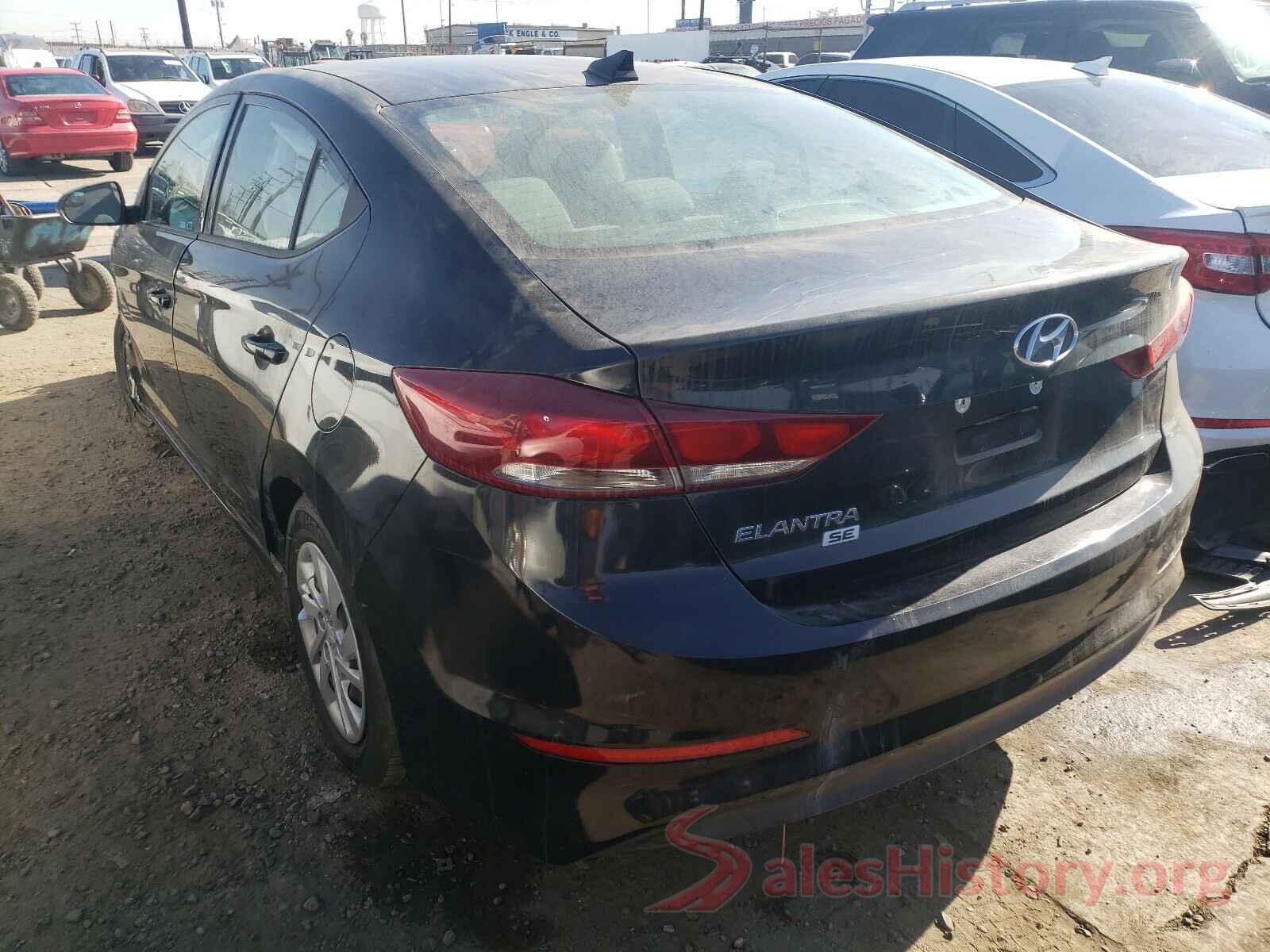 5NPD74LF7HH048355 2017 HYUNDAI ELANTRA