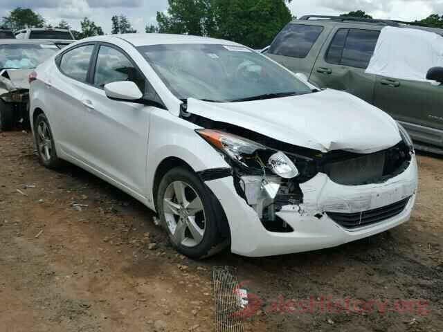 2T1BURHE1GC514618 2011 HYUNDAI ELANTRA