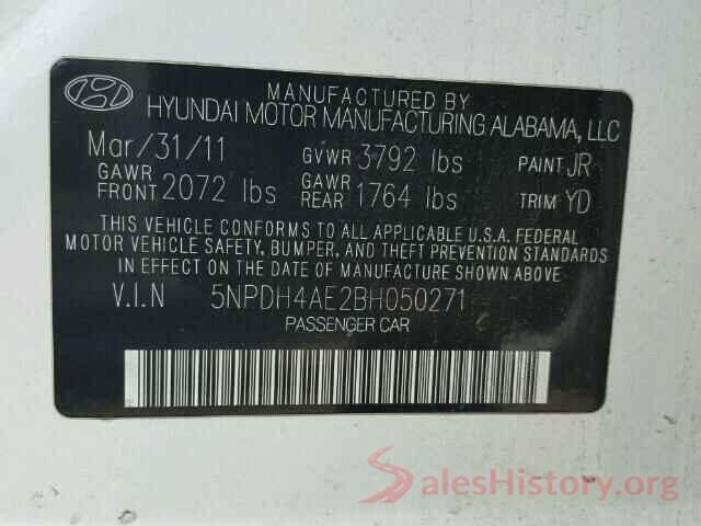 2T1BURHE1GC514618 2011 HYUNDAI ELANTRA