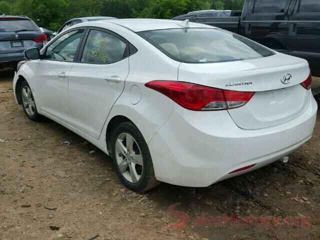 2T1BURHE1GC514618 2011 HYUNDAI ELANTRA