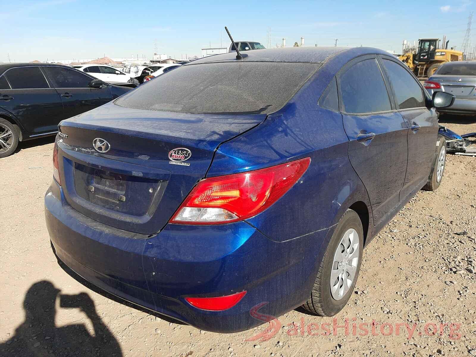 KMHCT4AE6HU237355 2017 HYUNDAI ACCENT